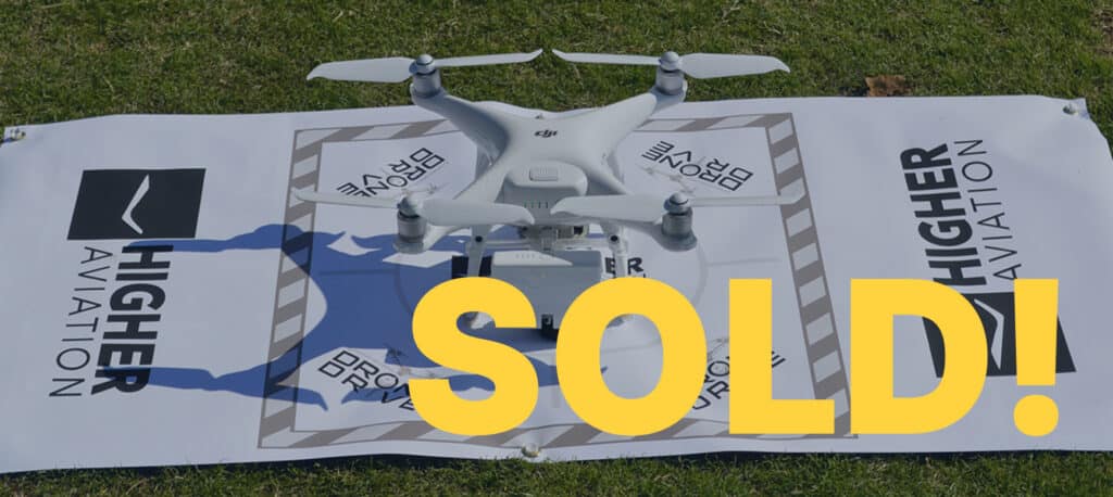 Business Jet annual charity golf tournament drone sponsor - marked SOLD