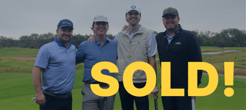 Four Player Entries Sold Out!